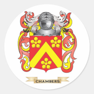 Sticker Rond Armoiries des Chambres