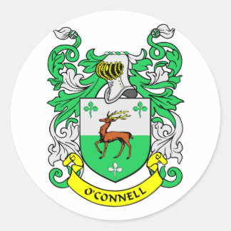 Sticker Rond Armoiries d'O'CONNELL