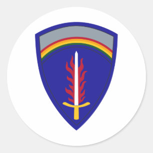 Sticker Rond Army Europe USAREUR