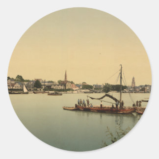 Sticker Rond Arnhem sur le Rhin, Pays-Bas