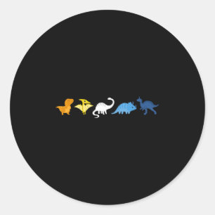 Sticker Rond Aroace Pride Dinosaur, Lgbtq Aro Ace, Joli Aromant