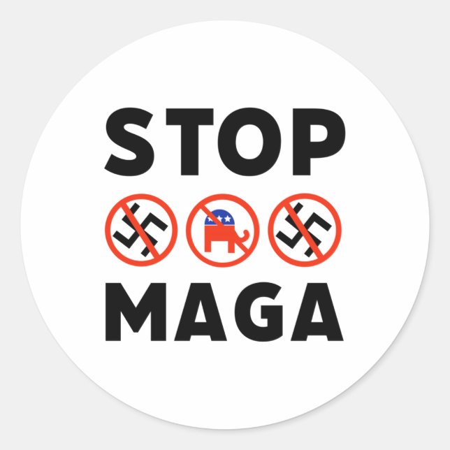 Sticker Rond Arrêter (Devant)