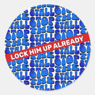 STICKER ROND ARRÊTER LE STALL