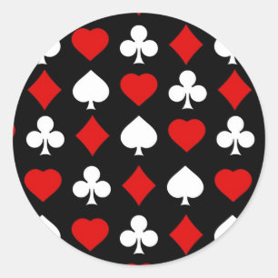 Sticker Rond Arrière - plan avec des costumes