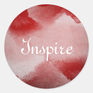 Sticker Rond arrière - plan de peinture abstrait