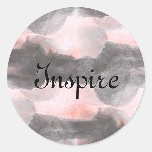 Sticker Rond Arrière - plan de texture de conception transparen (Devant)