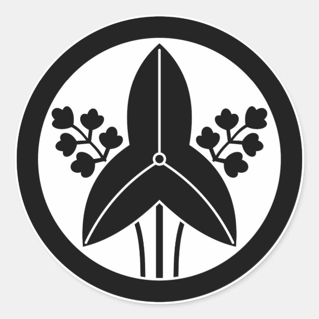 Sticker Rond Arrowhead debout en cercle (Devant)