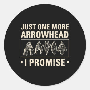 Sticker Rond Arrowhead Hunting Arrowheads