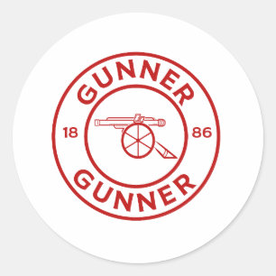 Sticker Rond Arsenal
