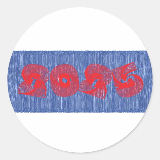 Sticker Rond Art 2025 (Devant)