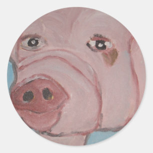 Sticker Rond art par eric ginsburg