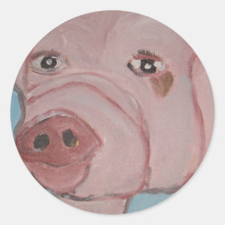 Sticker Rond art par eric ginsburg