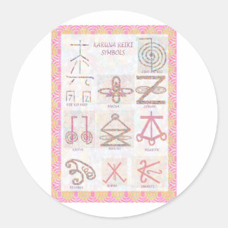 Sticker Rond ART Symbolique : Outils de pratique des maîtres de