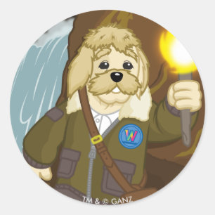 Sticker Rond Arte Fact Va Explorer