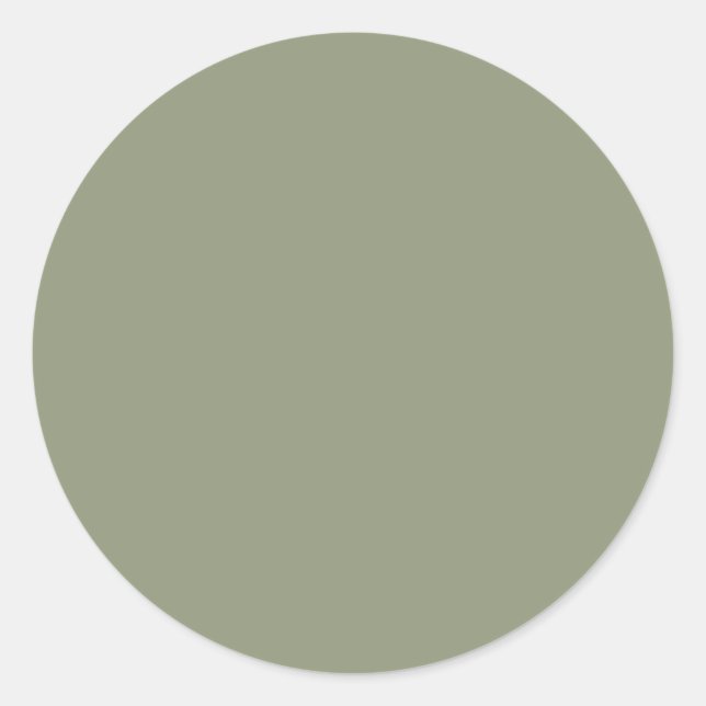 Sticker Rond Artichoke (couleur solide) (Devant)