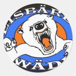 Sticker Rond Article d'ours polaires