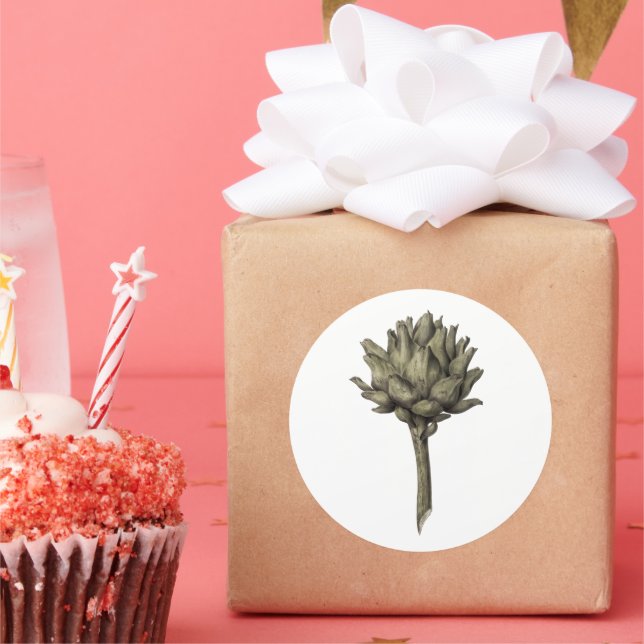 Sticker Rond Artique (Fête)