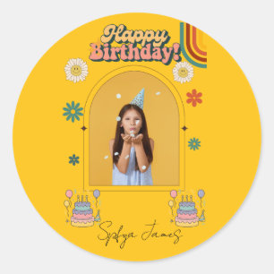 Sticker Rond Artisanat & Fournitures pour Fêtes Cadeau