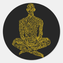 Ascétique (noir avec jaune)