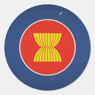 Sticker Rond asean