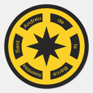 Sticker Rond assemblea sap