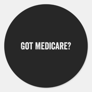 Sticker Rond Assurance Medicare Agent D'Assurance Et