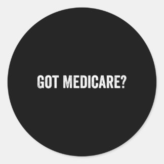 Sticker Rond Assurance Medicare Agent D'Assurance Et