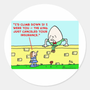 Sticker Rond assurance vide