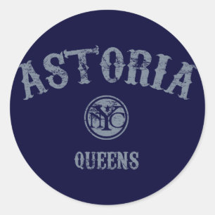 Sticker Rond Astoria