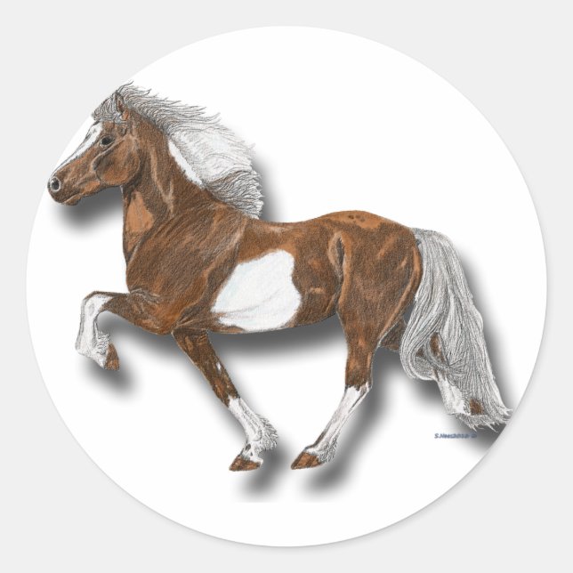 Sticker Rond Astrid (Devant)