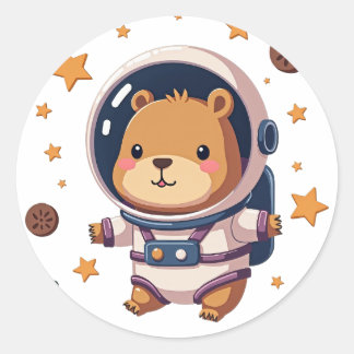 Sticker Rond Astro Capy