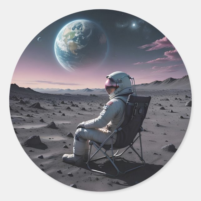 Sticker Rond Astro Leisure (Devant)