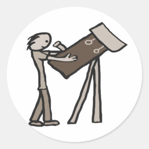 Sticker Rond Astronomie