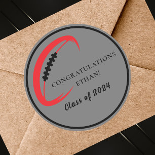 Sticker Rond Athlète de sports modernes diplômé remise des dipl
