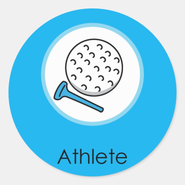 Sticker Rond Athlete Doljabi Doljanchi Dol Anniversaire coréen (Devant)