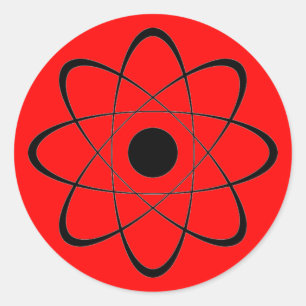 Sticker Rond atomique