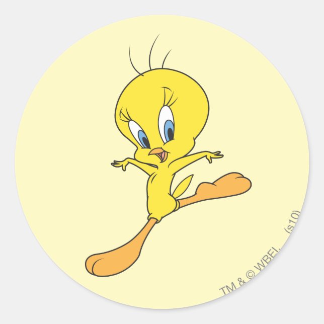 Sticker Rond Atterrissage TWEETY™ (Devant)