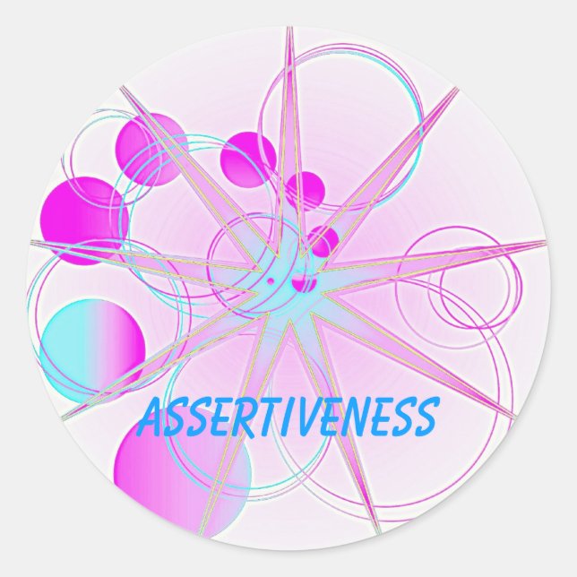 Sticker Rond Attestation (autocollant de vertu) (Devant)