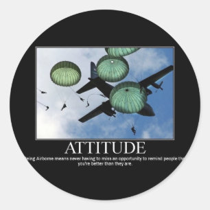 STICKER ROND ATTITUDE