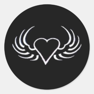 Sticker Rond attrape-coeur