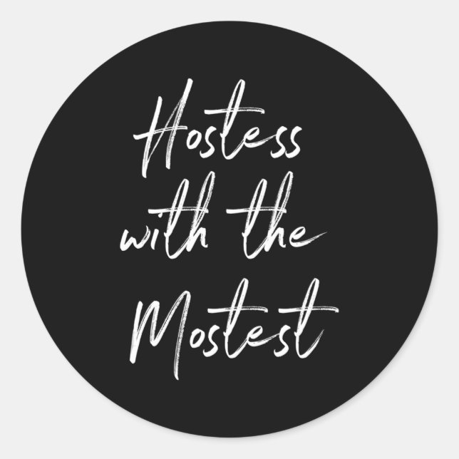 Sticker Rond Auberges Pour Auberges Avec Le Plus (Devant)