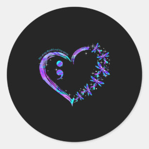 Sticker Rond Aucune histoire ne devrait se terminer trop tôt Pr