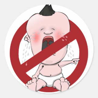 STICKER ROND AUCUNE TALE DE TÂCHE - PAS DE SNITCHES