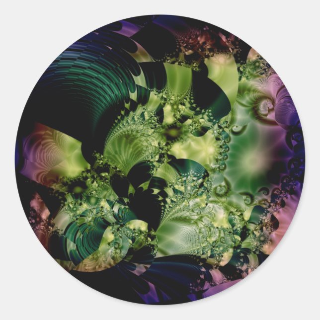 Sticker Rond Aurora (Devant)