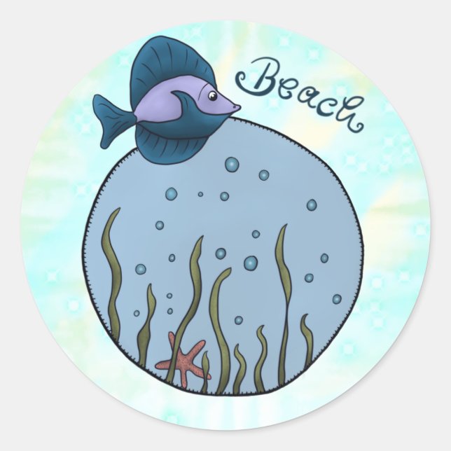 Sticker Rond Ausrichtung runder aufkleber (Devant)