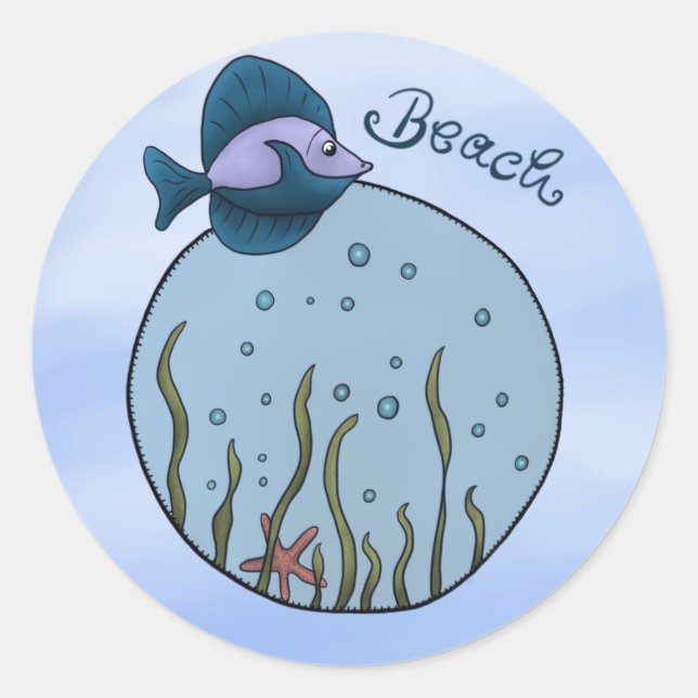 Sticker Rond Ausrichtung runder aufkleber (Devant)