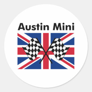 Sticker Rond Austin classique mini