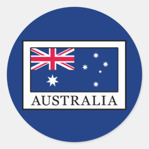 Sticker Rond Australie
