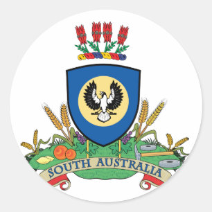 Sticker Rond australie du sud, Australie