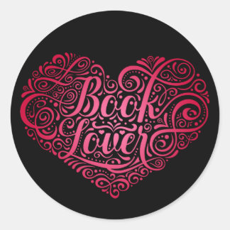 Sticker Rond Auteur de livres